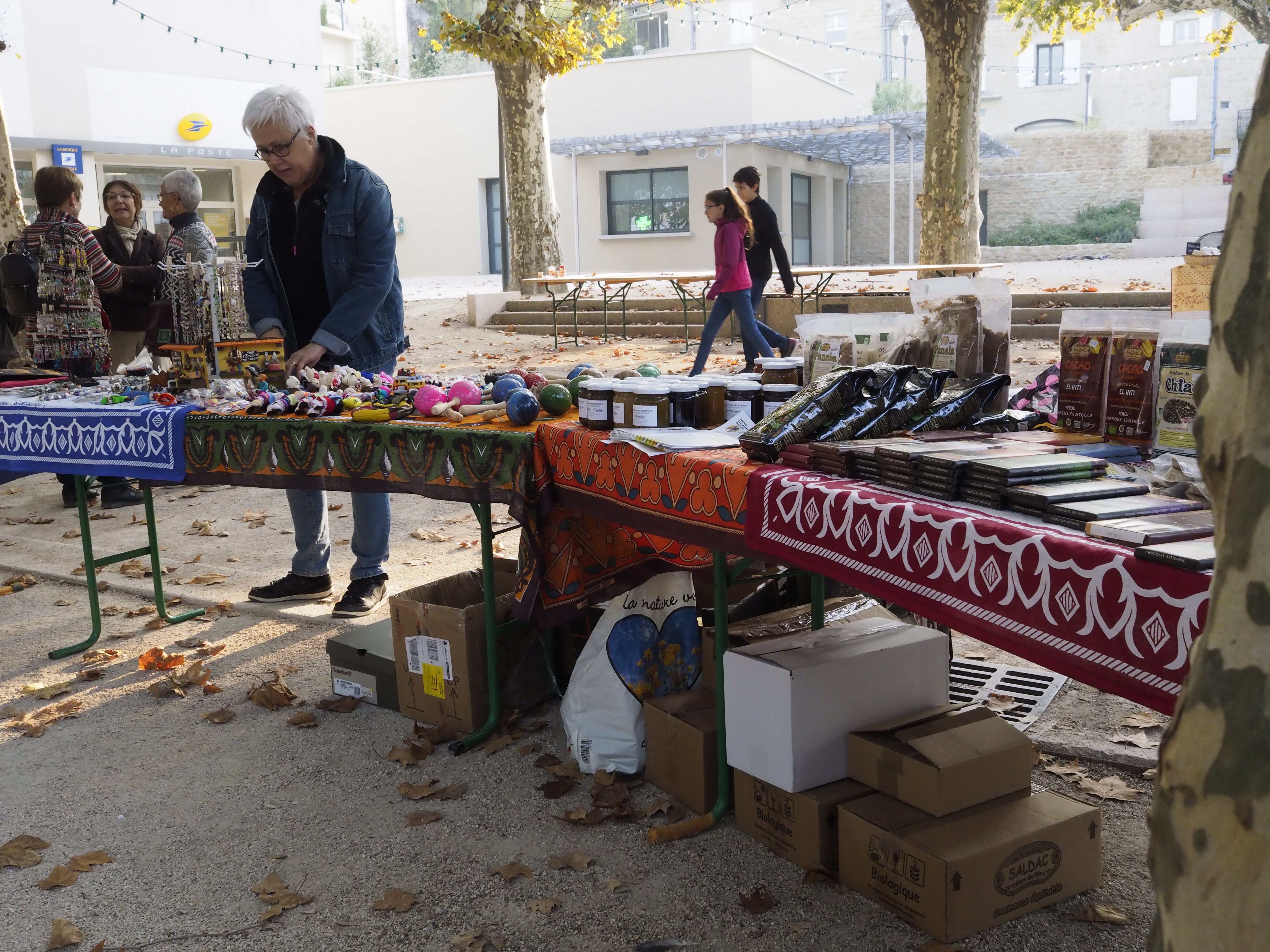 March&eacute; de No&euml;l d'Etoile-sur-Rh&ocirc;ne le 20 octobre 2018