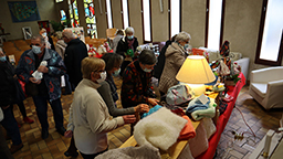 Vente à Bourg-lès-Valence au profit de Partage Sans Frontières