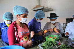 Projet agro-écologique soutenu par Partage sans Frontières en Bolivie