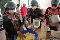 Projet agro-écologique soutenu par Partage sans Frontières en Bolivie