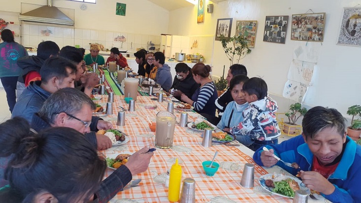 projet à El Alto de Partage sans Frontières